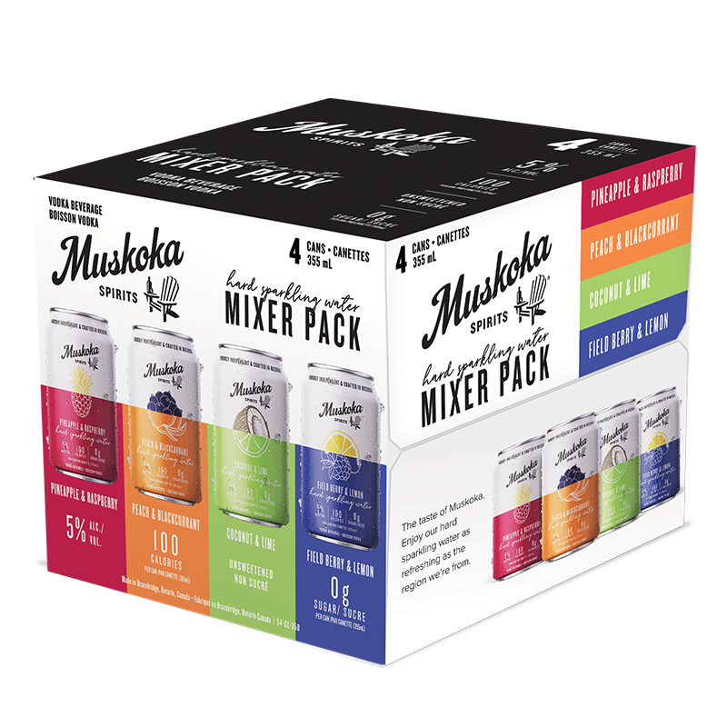 Hard Sparkling Water Mixer Pack